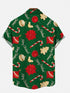 Men's Christmas Funny Graphic Short Sleeve Hawaiian Shirt